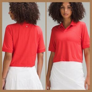 Lululemon Swiftly Tech Relaxed-Fit Polo Shirt size 12 NWT hot heat